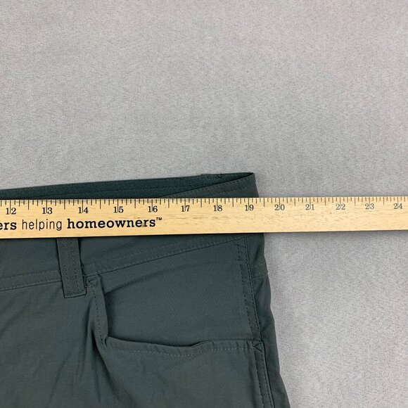 Eddie Bauer First Ascent Mens Pants 38x32 Gray Cargo Guide Pro Embroidered Logo - Picture 6 of 12